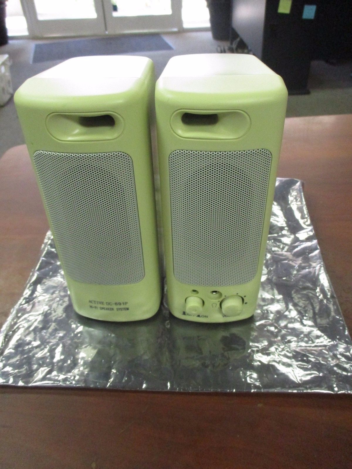 Active DC-691P Used Hi-Fi Speakers-  MULTIMEDIA COMPUTER SPEAKER SYSTEM