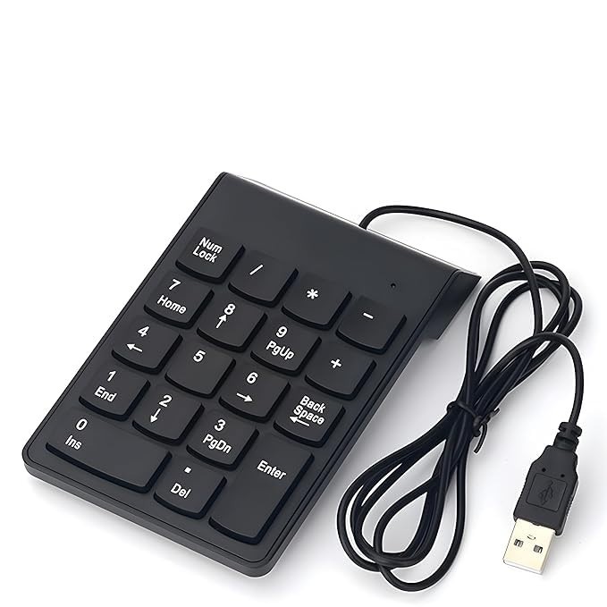 Guiheng Mini Wired Numeric Keypad – Compact USB Number Pad