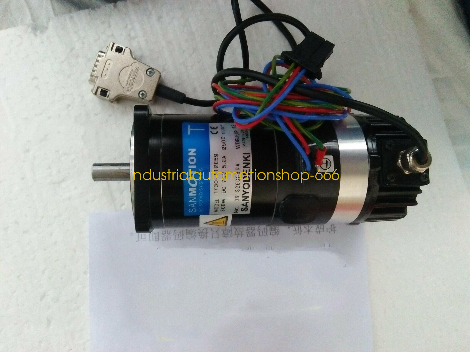 1PCS New SANYO DENKI T730-112E59 SERVO MOTOR Via DHL or FedEX