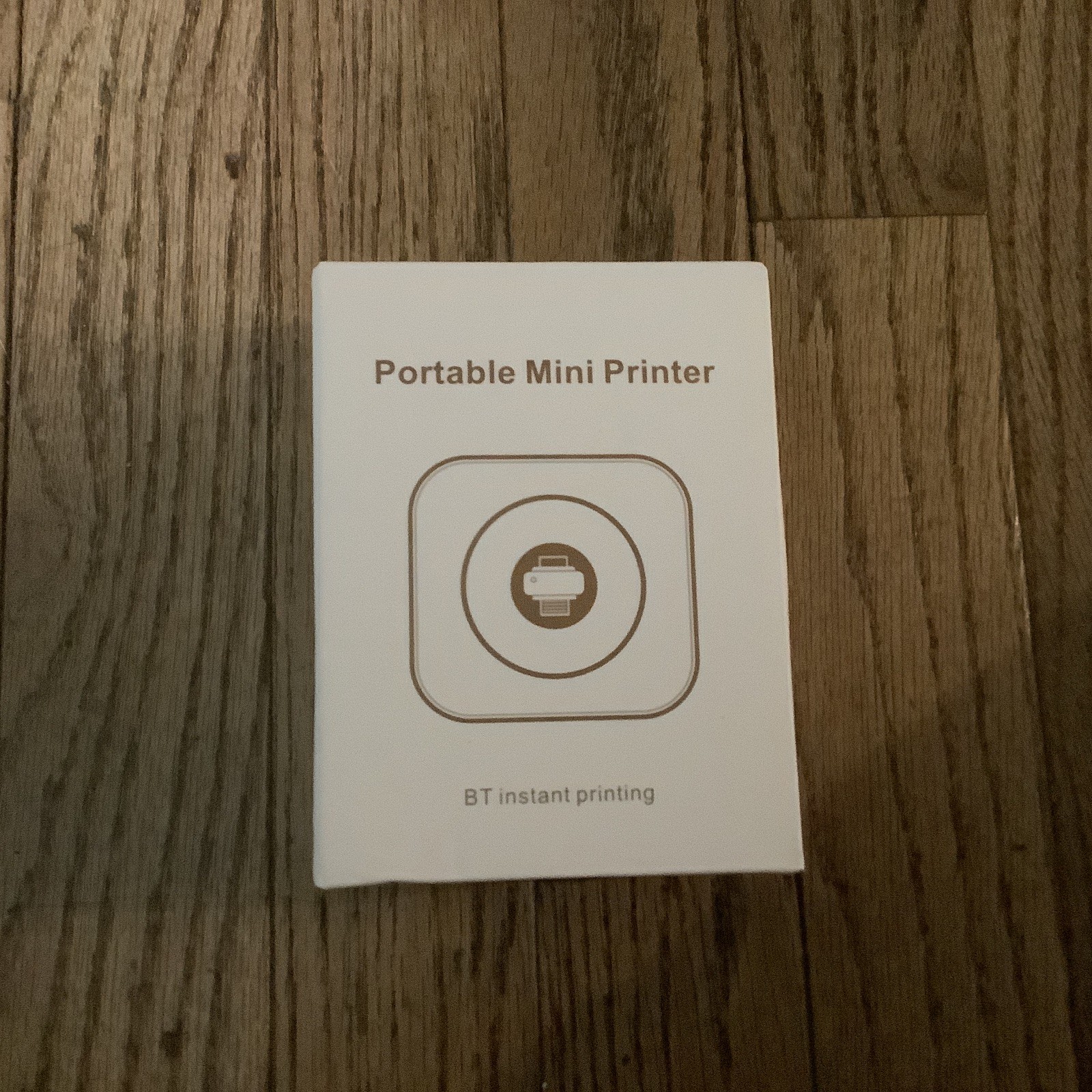 Portable Mini Printer- BT instant Printing- Fun Print App - Photos Website Label