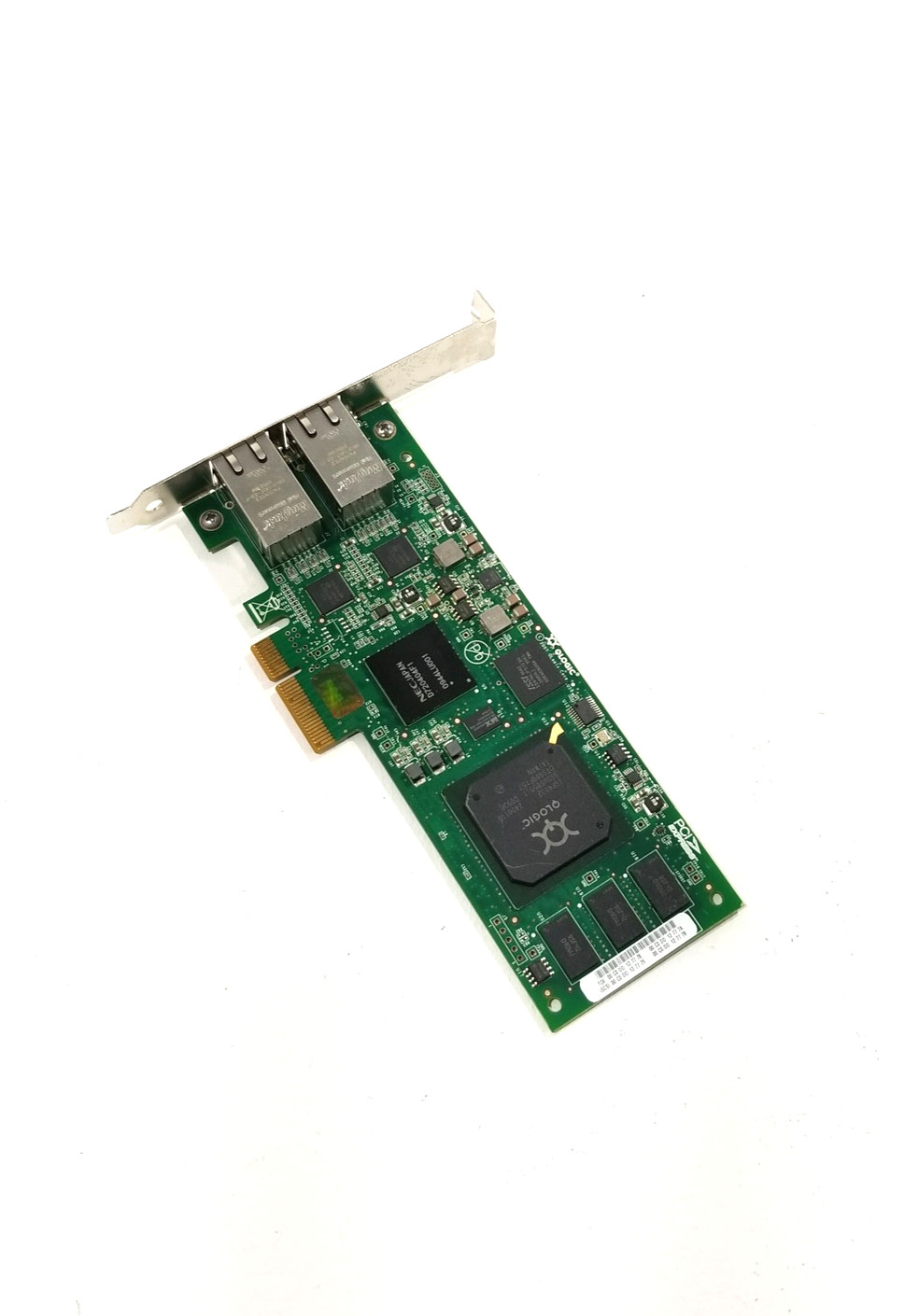 QLogic QLE4062C Dual-Port Gigabit PCIe Host Bus Adapter P/N: IX4010402-01 Tested