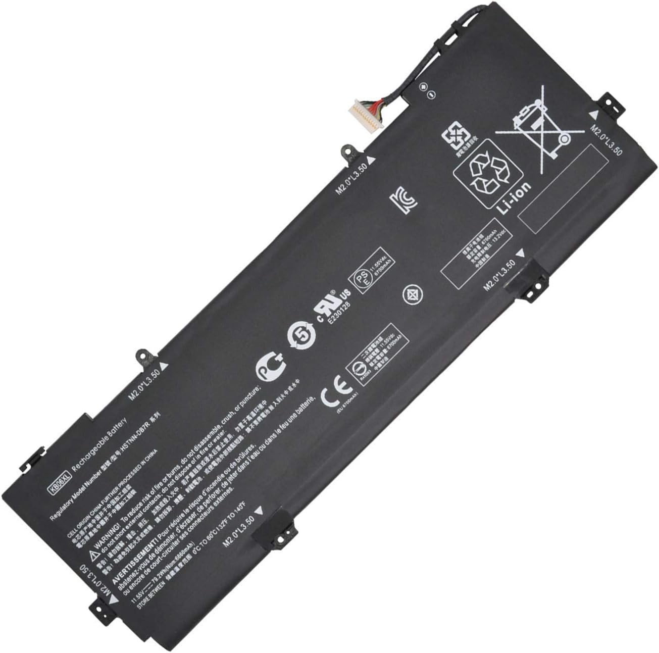 KB06XL Laptop Battery Replacement for HP Spectre X360 Convertible 15" 15 BL0XX