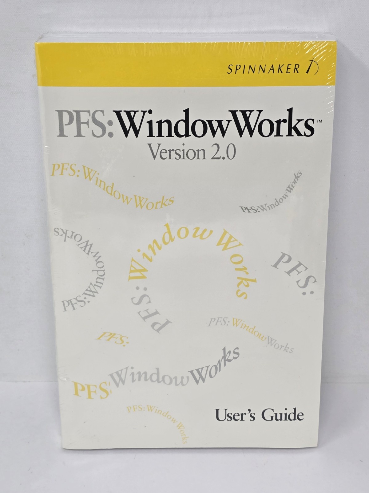 Vintage PFS: WindowWorks Version 2.0 & WinFax Lite User's Guide Set - SEALED