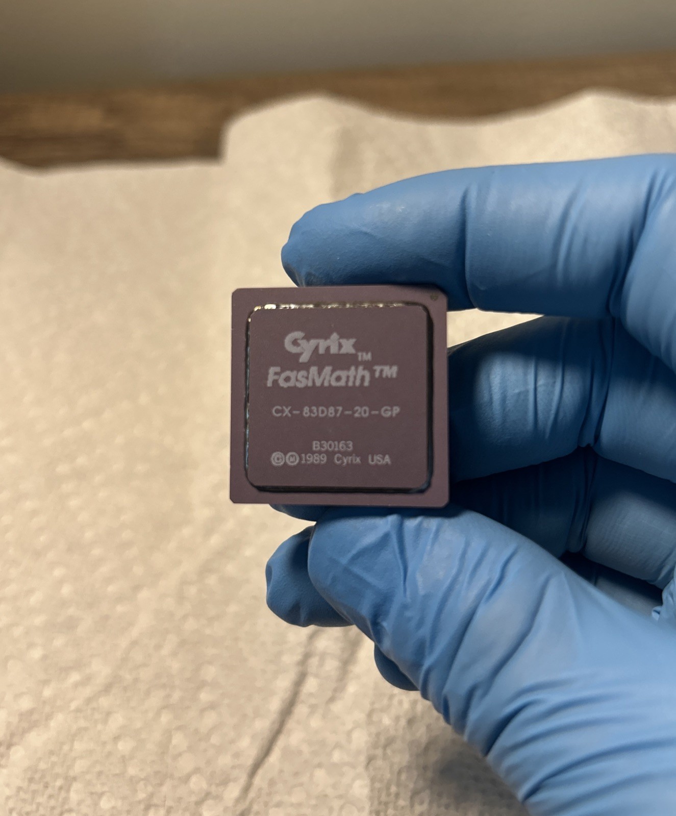 CYRIX CX-83D87-20-GP Fasmath Math Coprocessor for 386DX CPU 25 MHz ✅ Very Rare
