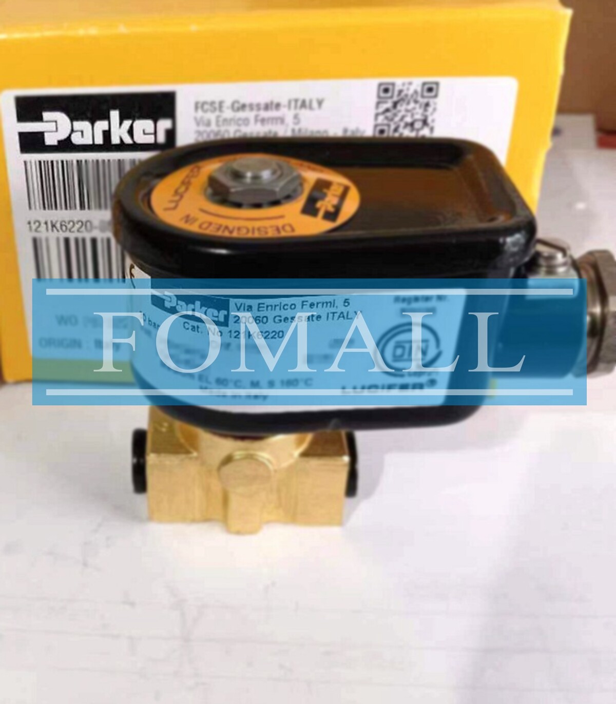1Pcs New For Solenoid Valve 121K6220 110V FedEx or DHL