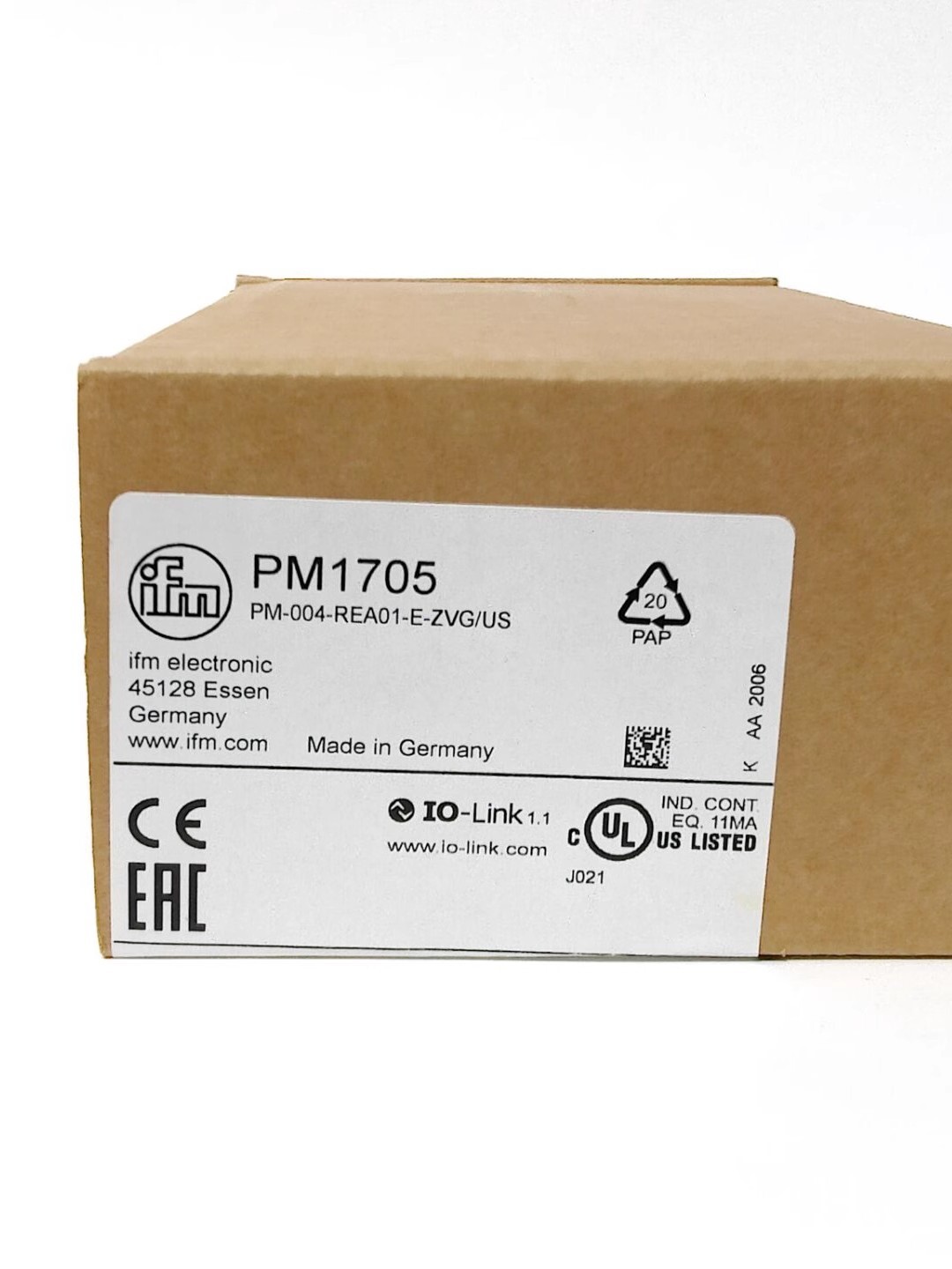 1pcs NEW IFM Pressure Transducer PM1705 Sensor Module