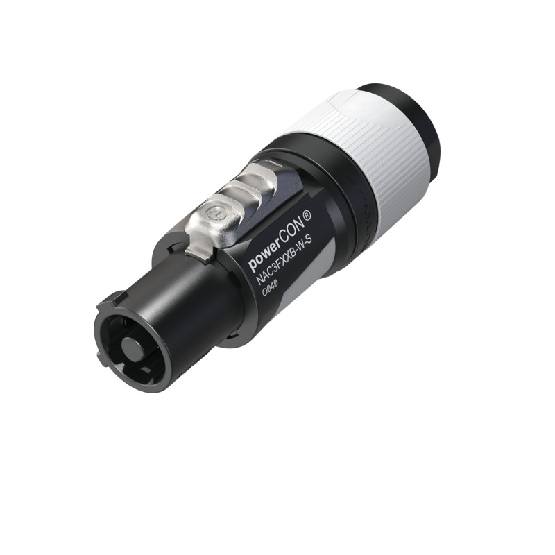 Neutrik Professional PowerCON "OUT" Connector Gray NAC3FXXB-W-S  (6-12mm cable)