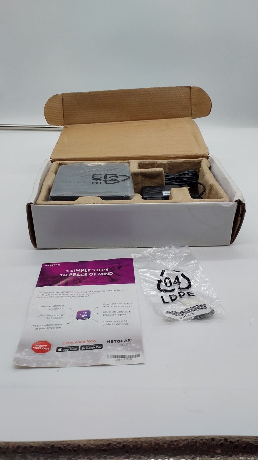 Netgear Plus Switch, ProSAFE (GS105E) Tested Working