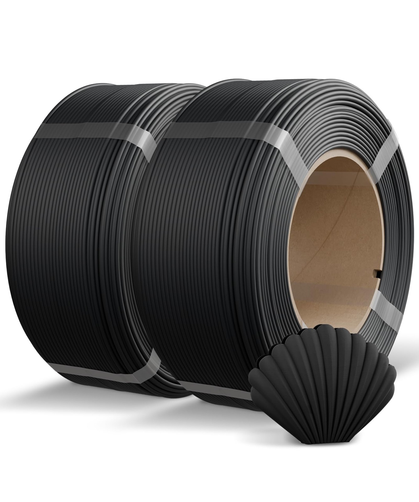 OVERTURE 2KG Bundle Matte PLA 2.0 Filament Refill 1.75mm 3D Printer Filament,...