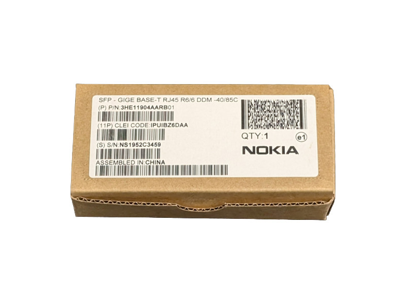 Nokia 3HE11904AA-1000Base-T Copper SFP Transceiver