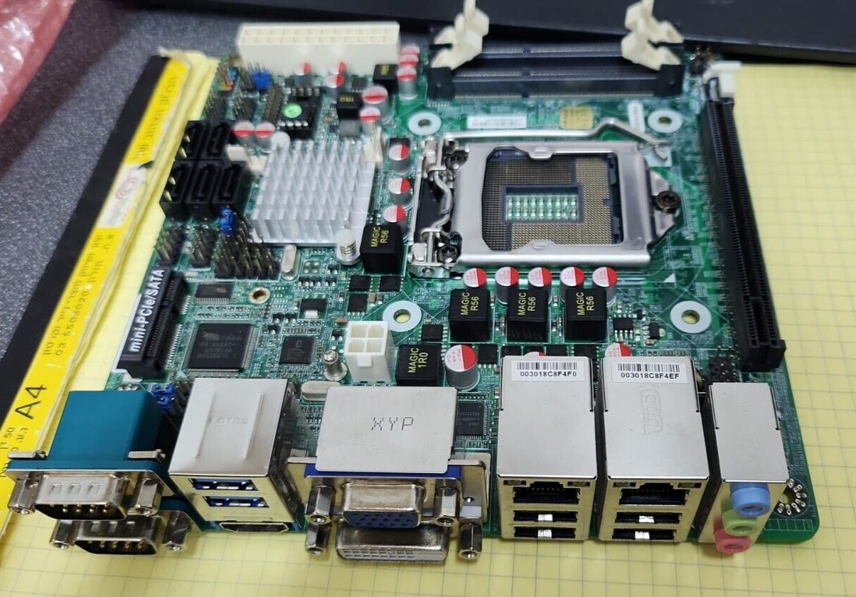 Jetway NF9J-Q87 IPC Motherboard tested bad - SOLD AS-IS