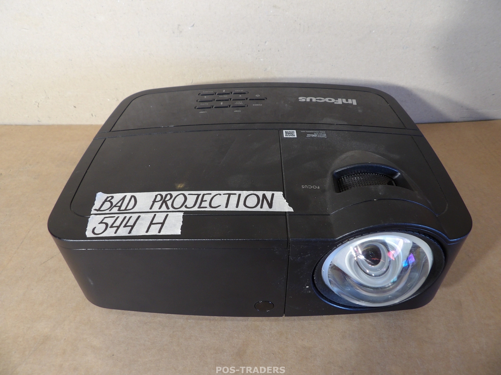InFocus IN124STx Projector Projector XGA DLP 3700 Lumens - 544 H - BAD PROJECTION