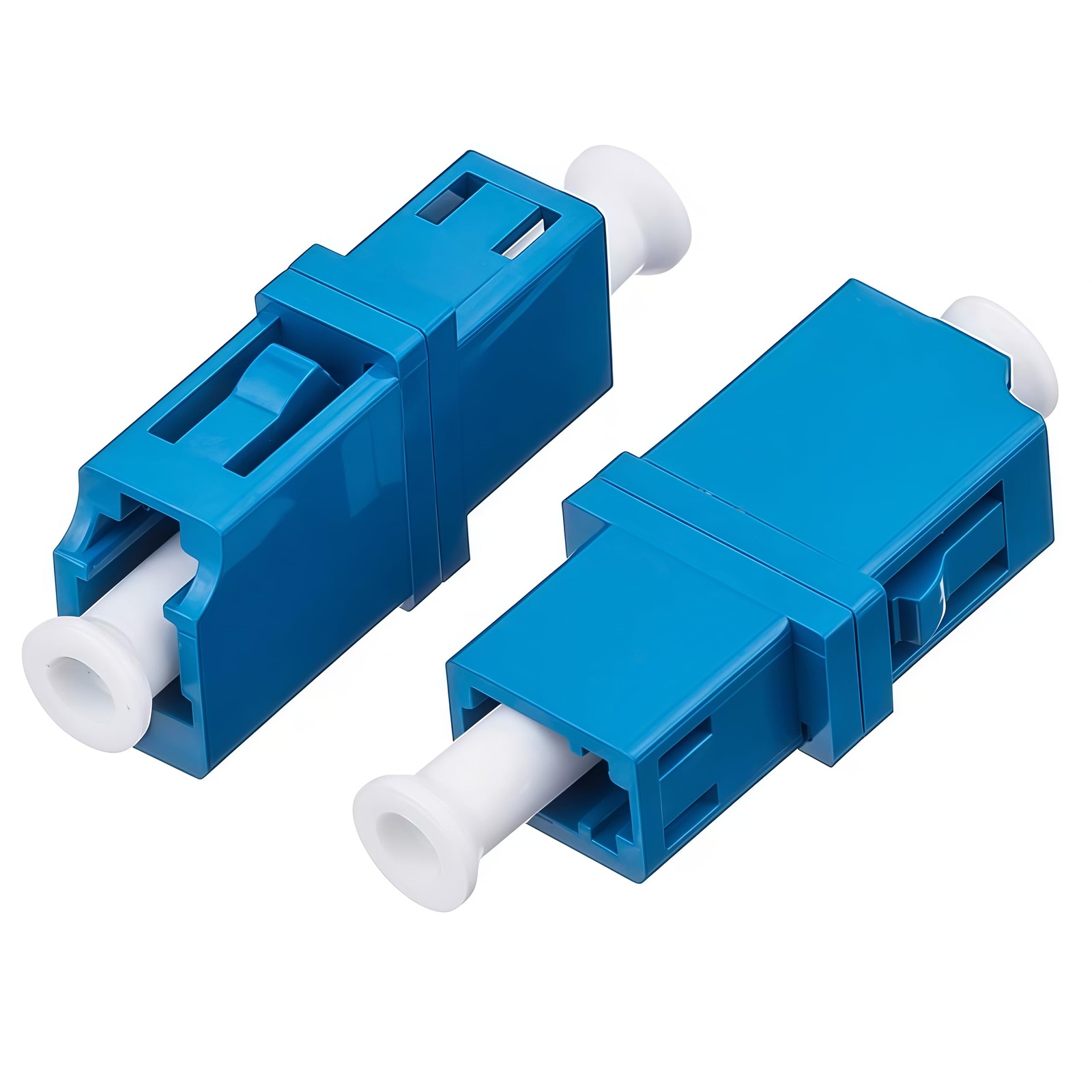 50 PCS LCUPC To LCUPC Simplex/Duplex Single Mode Fiber Optic Couplers Tin