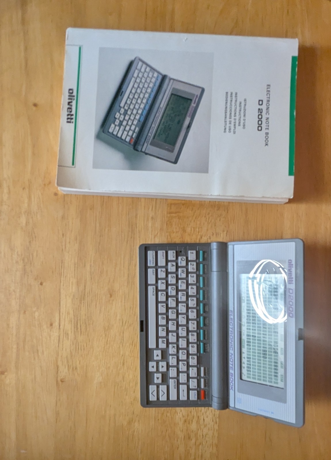 Computer Olivetti D2000 Funzionante Usato W/ Manual Notebook Computer