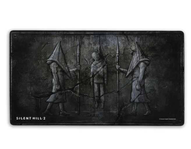 Silent Hill 2 Gallows Puzzle Desk Mat Mouse Pad 27.5" Wide Konami Official SH2