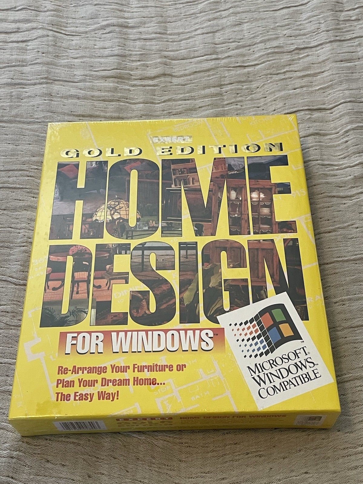 Vintage 90’s Expert Software Home Design PC Gold Edition Sealed Windows New