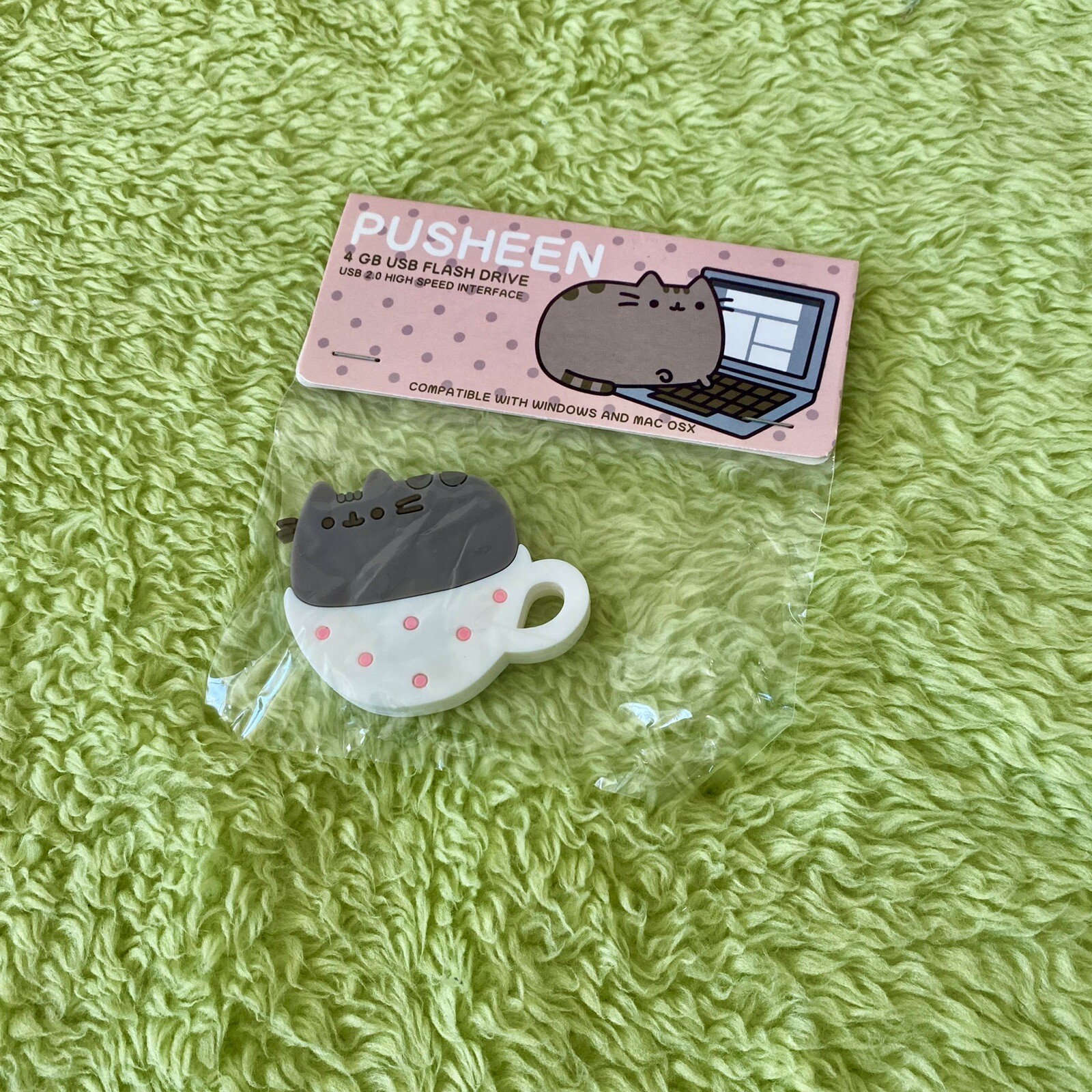 Pusheen Subscription Box Winter 2015 4 GB USB Stick 2.0 Flash Drive - Brand New