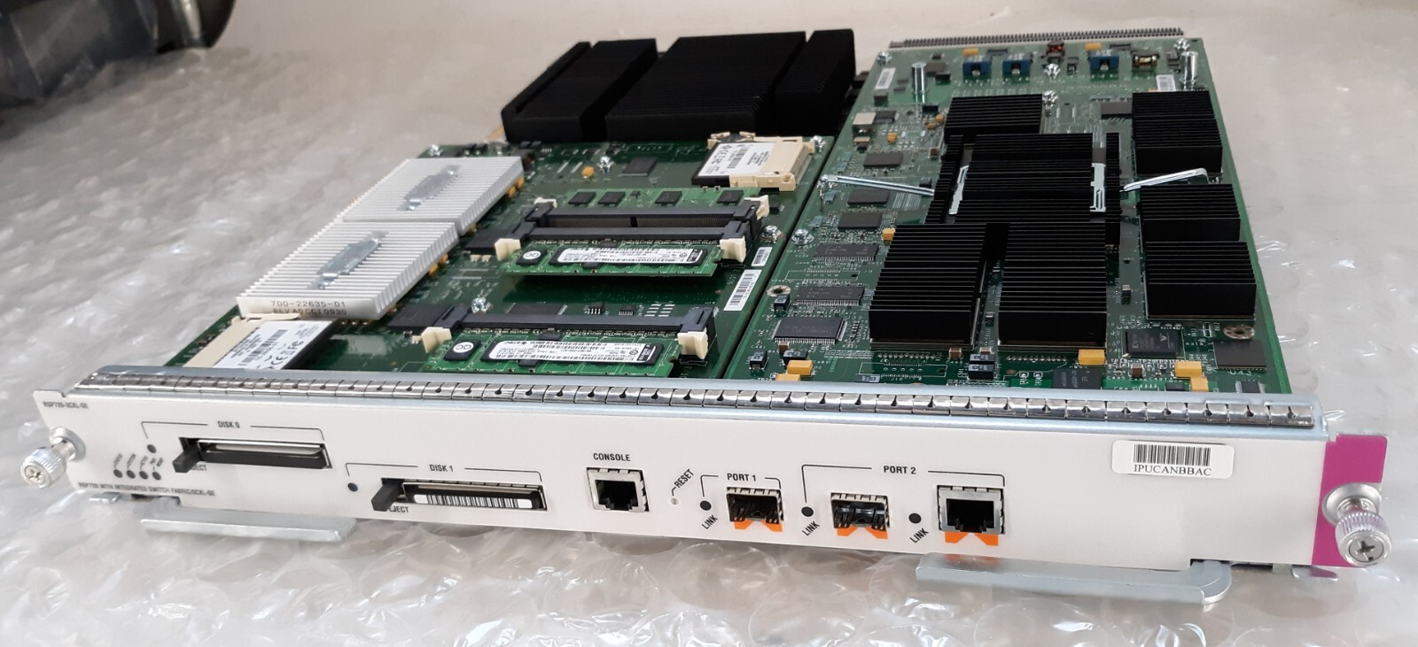 Cisco RSP720-3CXL-GE V07 Integrated Switch Fabric/3CXL-GE Route Switch Processor