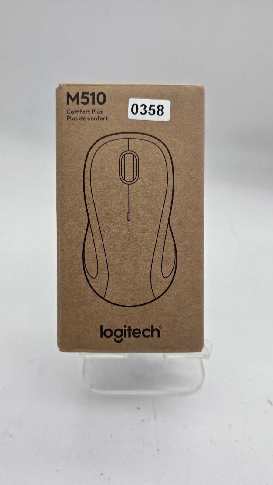 Logitech M510 Comfort Plus Wireless Mouse 910-006030 NEW Sealed