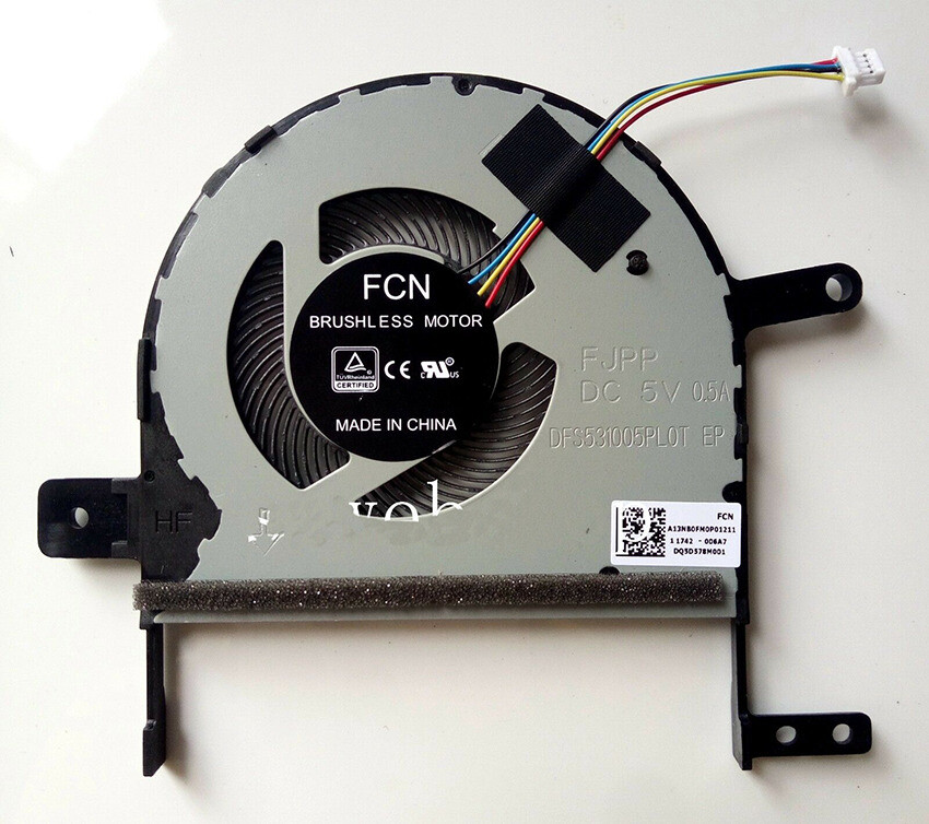 New CPU cooling FAN for Asus DFS531005PL0T FJPP DC 5V 0.5A FCN A13NB0FM0P01211