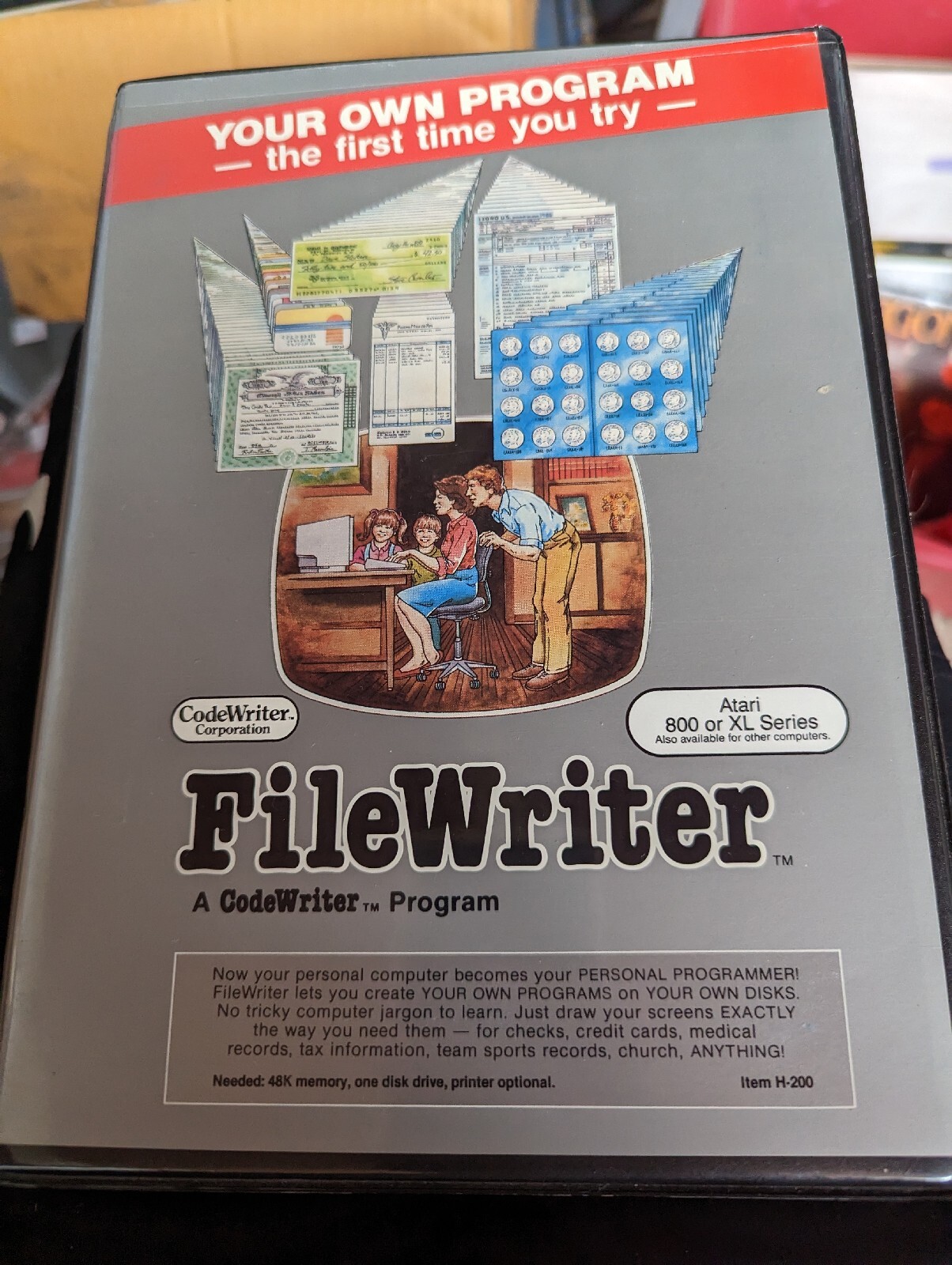 CodeWriter FileWriter With Lots Of Extras Atari 800 And Xl