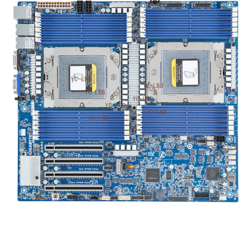Gigabyte MZ73-LM2 SP5 DDR5 Server Motherboard Support AMD EPYC Gen5 9005 Series