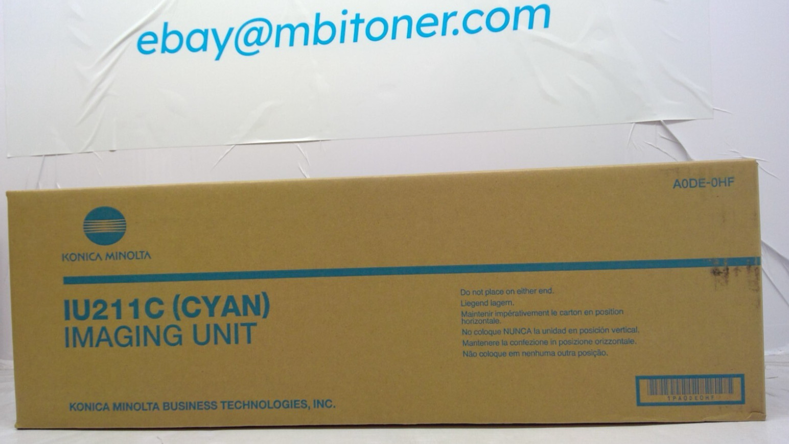 GENUINE Konica Minolta Cyan Imaging Unit IU211C/A0DE0HF/Bizhub C203/C253