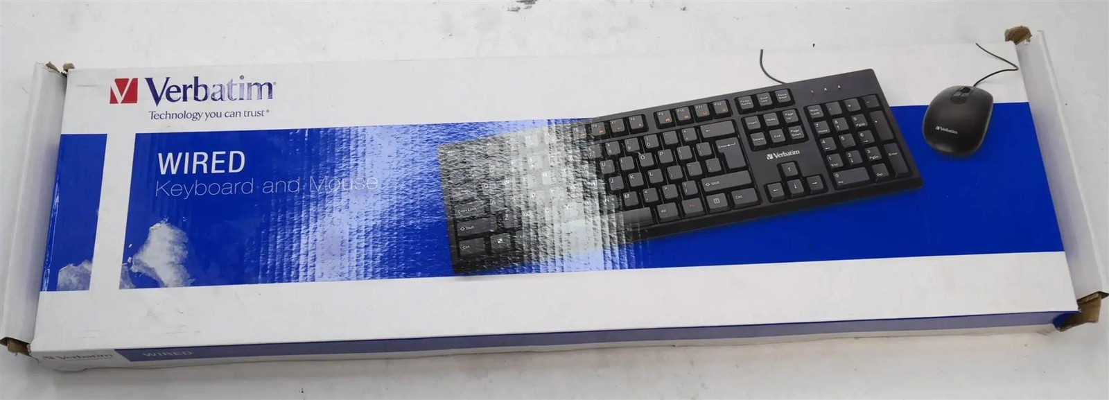 Verbatim Wired USB Keyboard and Mouse - 