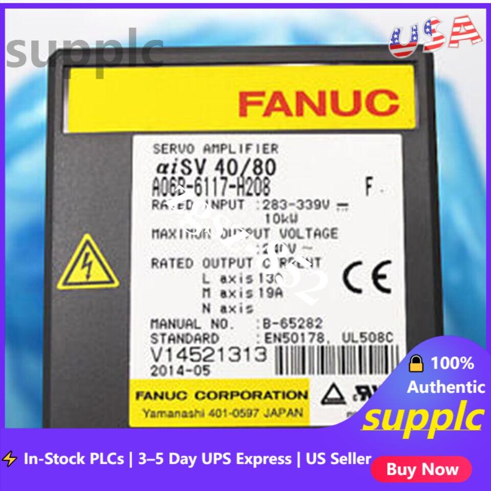 1PC New Fanuc A06B-6117-H208 Servo Driver Expedited Shipping FEDEX DHL