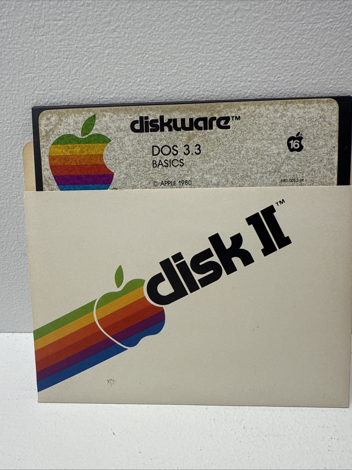 APPLE II COMPUTER DOS 3.3 “BASICS” 5.25 DISKETTE, 1980