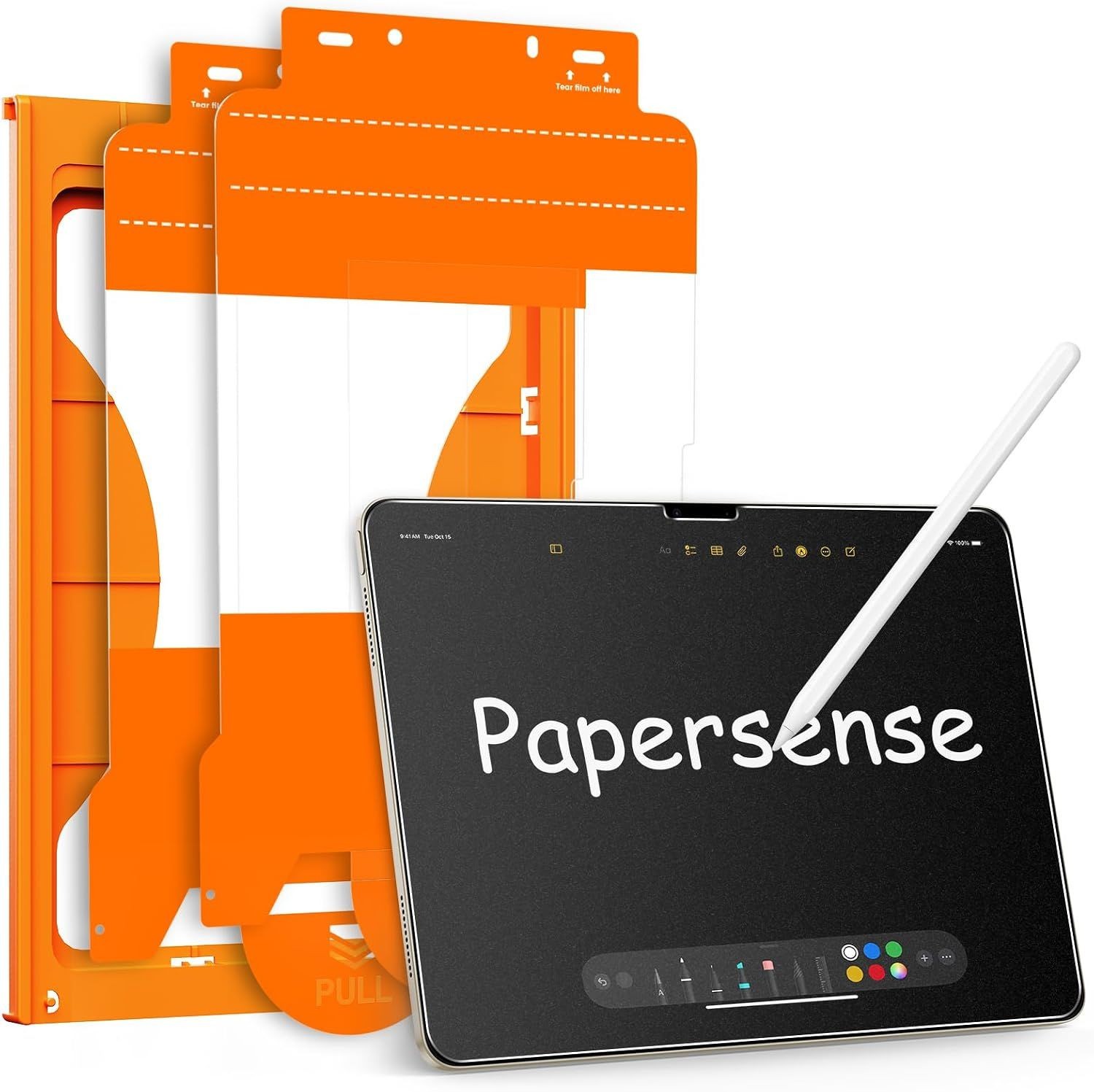 2 Pack Paper Screen Protector for iPad Air 11, Matte, Anti-Glare, 9H Hardness