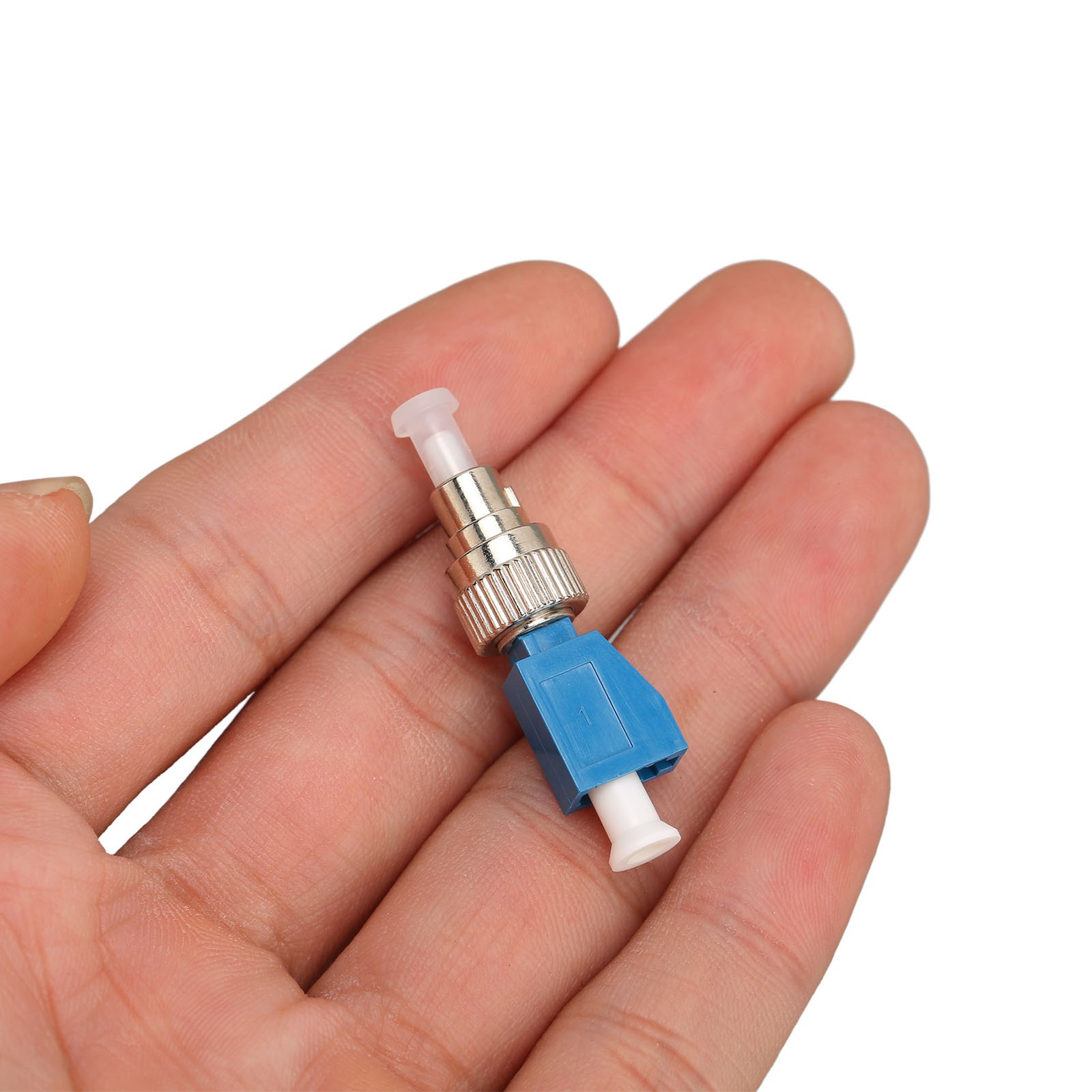 2pcs Fault Locator Fiber Adapter FC Male To LC Female SM 9/125 Hybrid Reusa GHTH