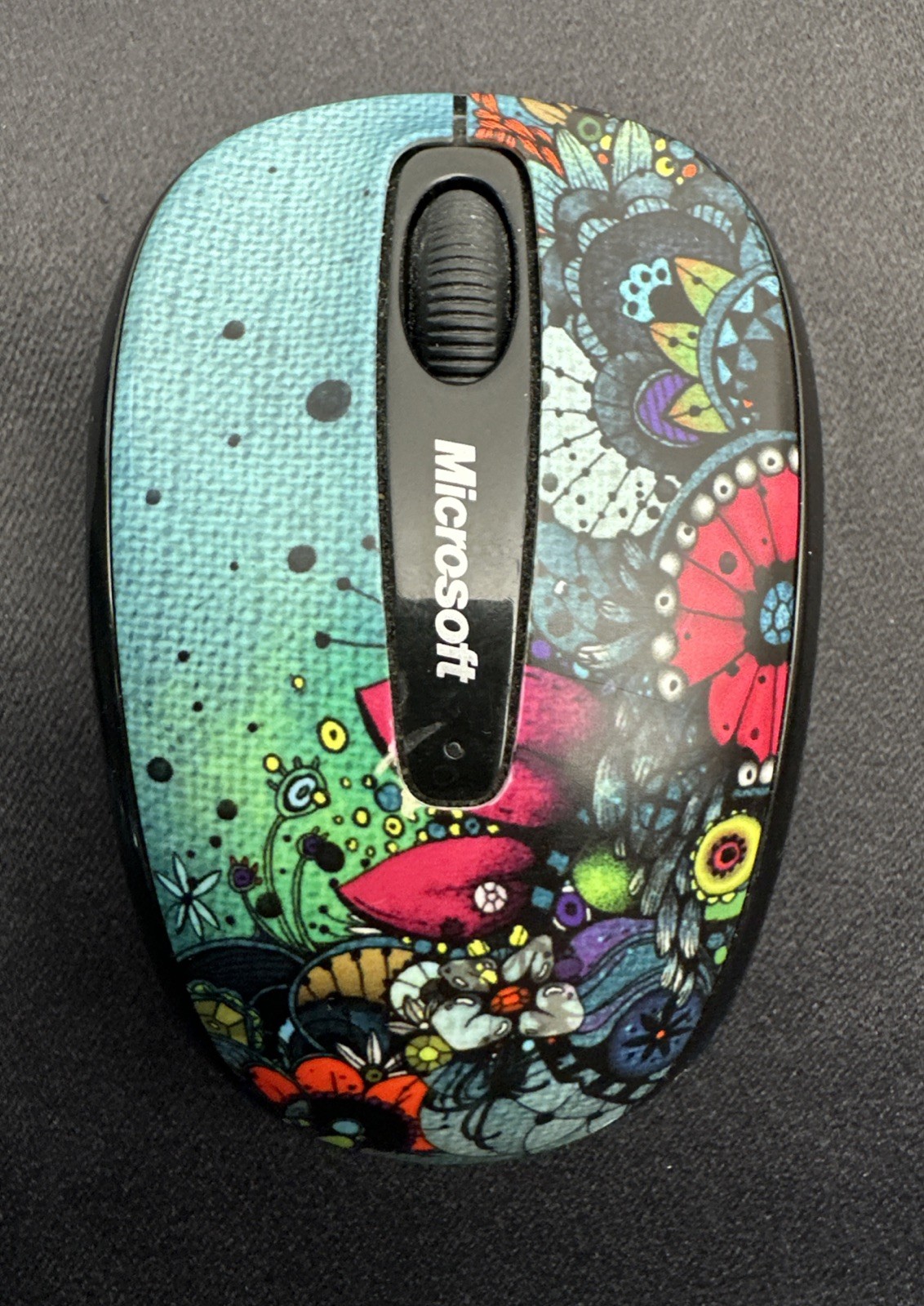 Microsoft Wireless Mouse 3500 Artist Edition Zansky Abstract Tested Works 1446
