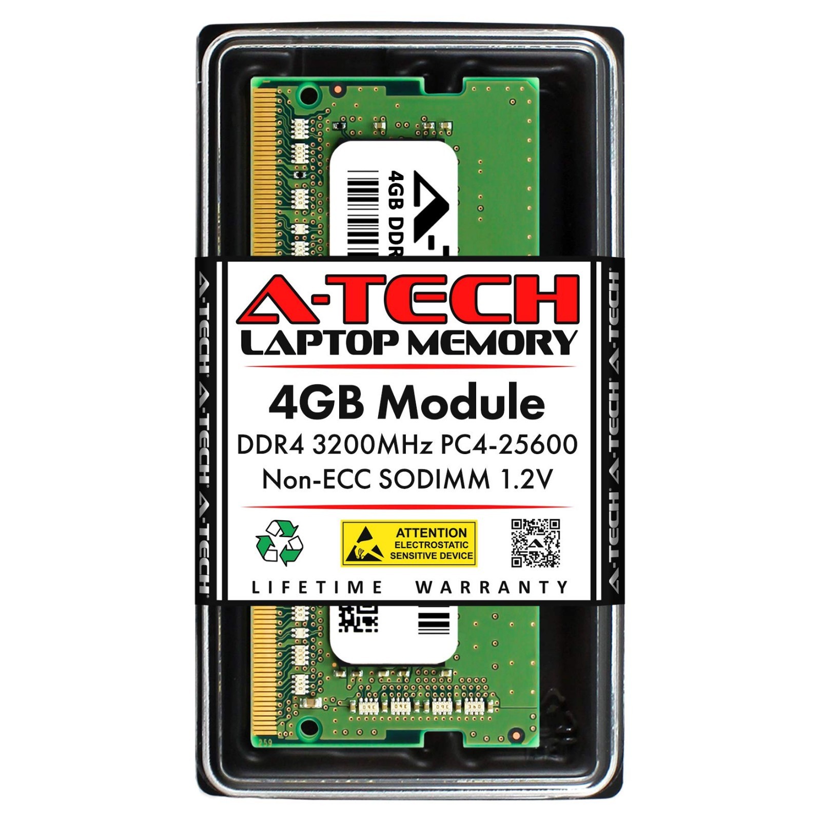 4GB DDR4 3200MHz SODIMM Laptop RAM Memory Upgrade PC4-25600 High Speed
