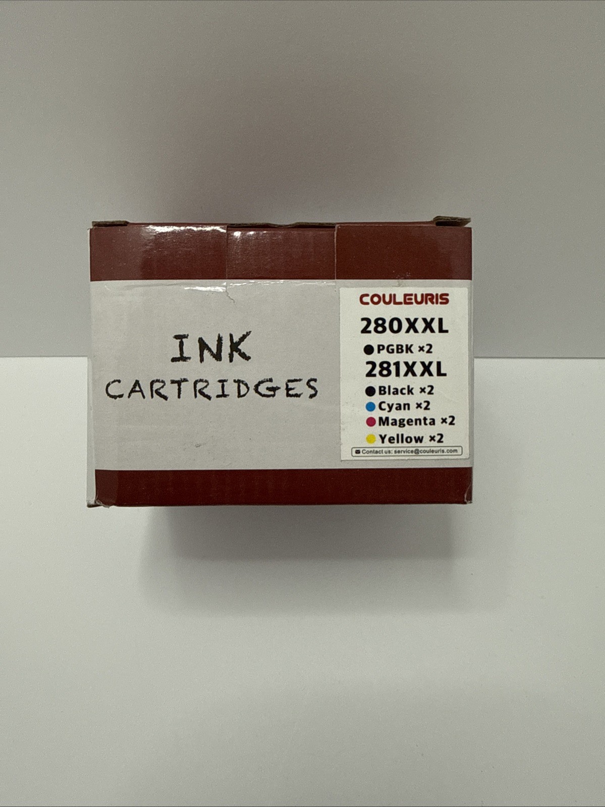 Couleuris Ink Cartridges Compatible with Canon 280XXL and 281XXL 2x Colors