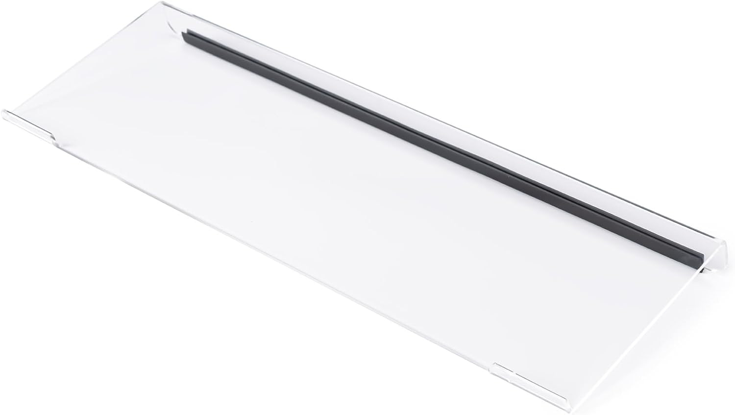 Clear Acrylic Tilted Computer Keyboard Holder for Ergonomic Typing, Keyboard Sta