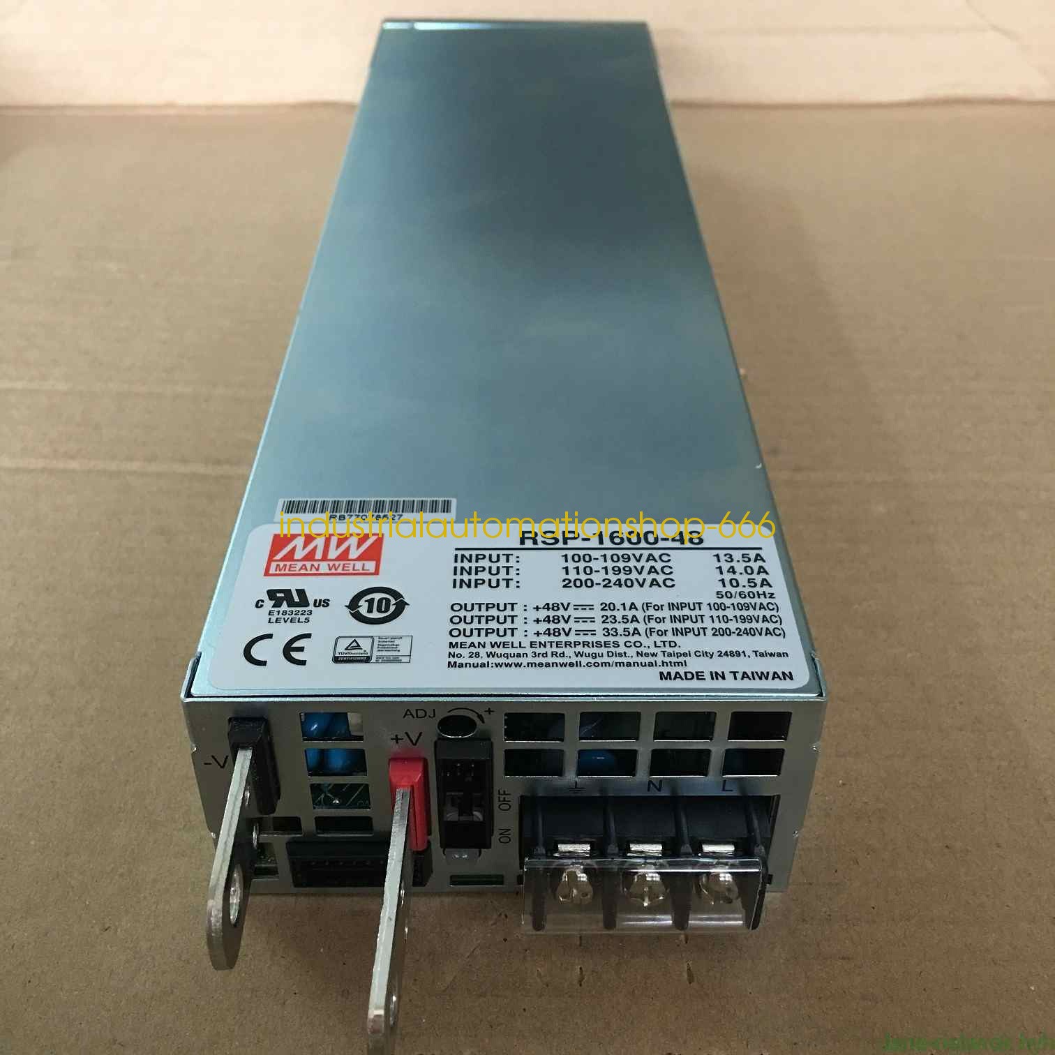 1PC NEW RSP-1600-48 48V 33.5A Power Supply Via DHL or FedEX