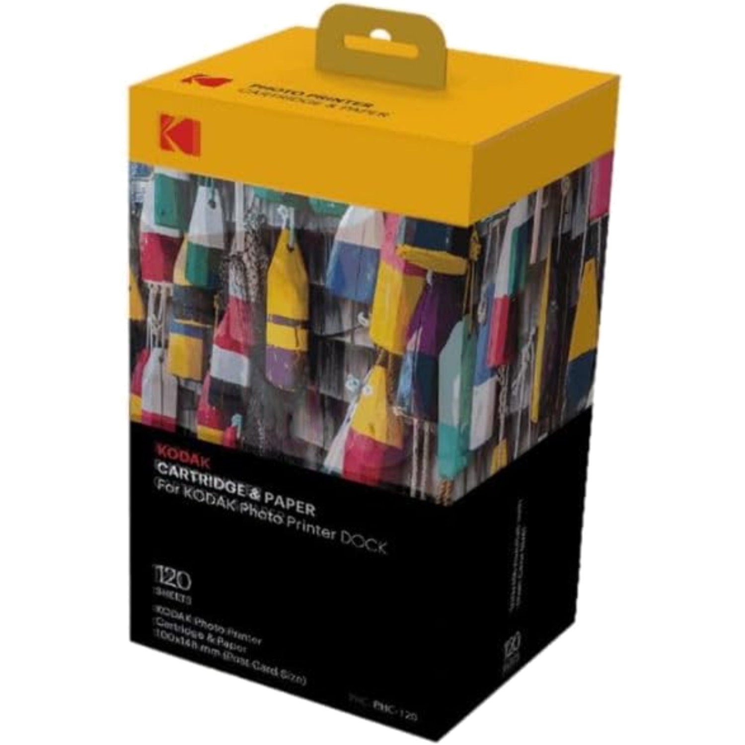 Kodak Dock Plus 120 Pack - Color Photo Paper Cartridge for Professional Results