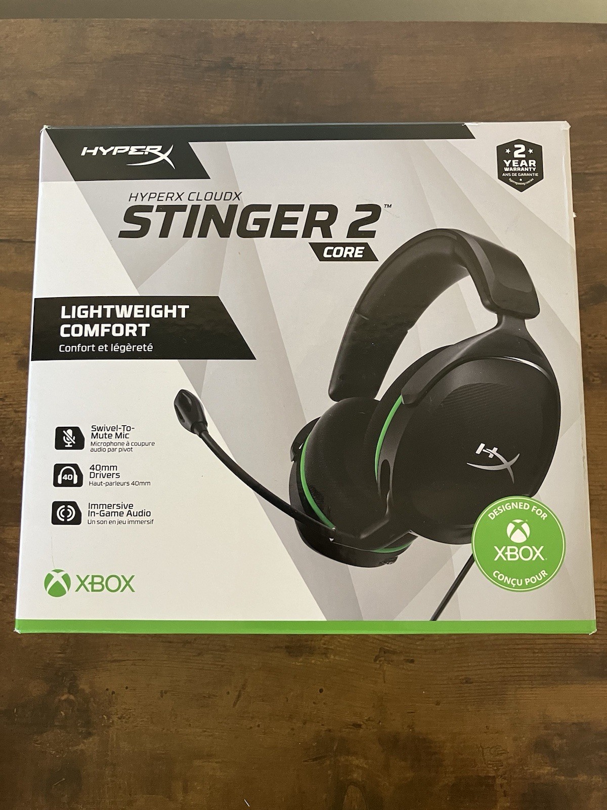 HyperX CloudX Stinger 2 Core - Gaming Headset - Xbox - Black