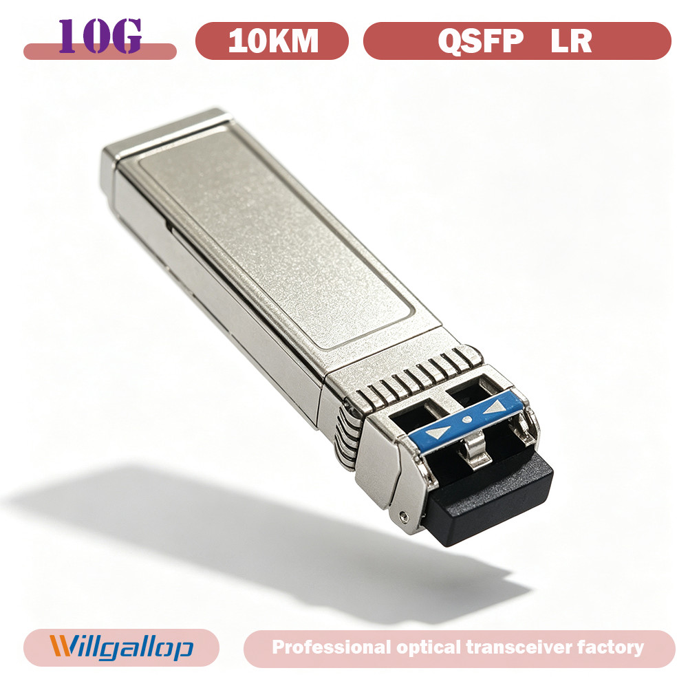 10GBASE-LR SFP+ Transceiver 1310nm 10km Single Mode Duplex LC DDM Fiber