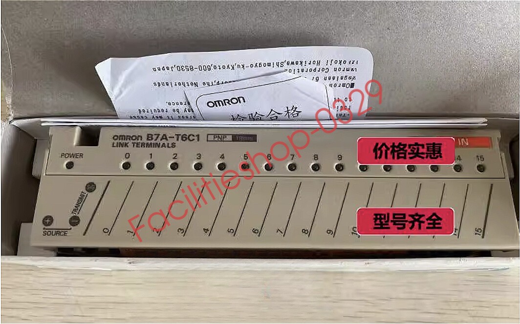 1Pcs New For Omron B7A-T6C1 Terminal Module B7AT6C1 DHL/FedEx