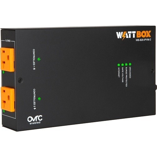 WattBox WB-820-IPVM-2 820 Series 20A IP Power Conditioner, 2 Outlets Brand New