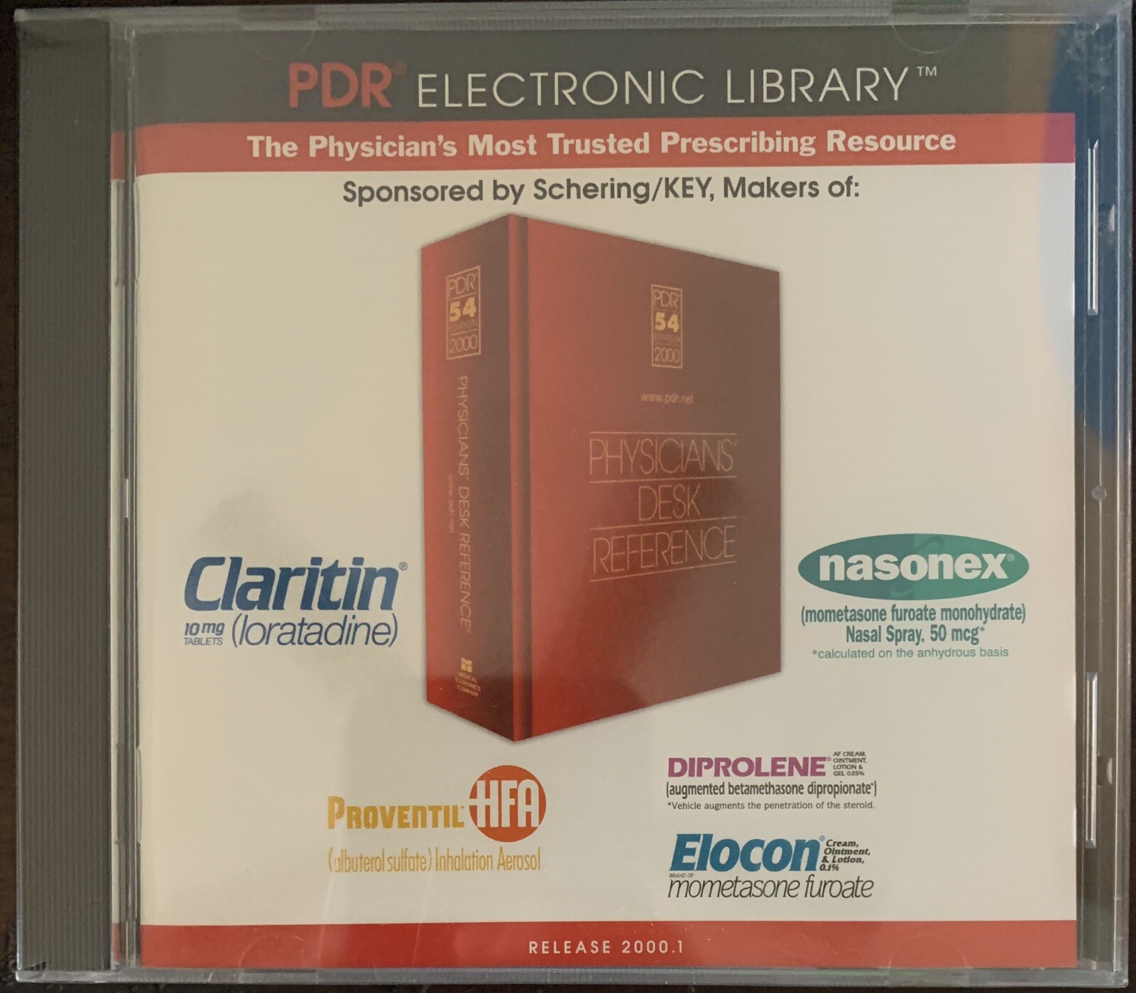 PDR ELECTRONIC LIBRARY (2000 PC CD-Rom) NEW Physicians Reference Desk