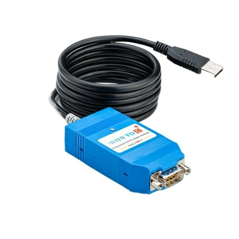 PCAN FD C PLUS(12m) to CAN FD Compatible with IPEH-004022 Vector CANoe VN1610 