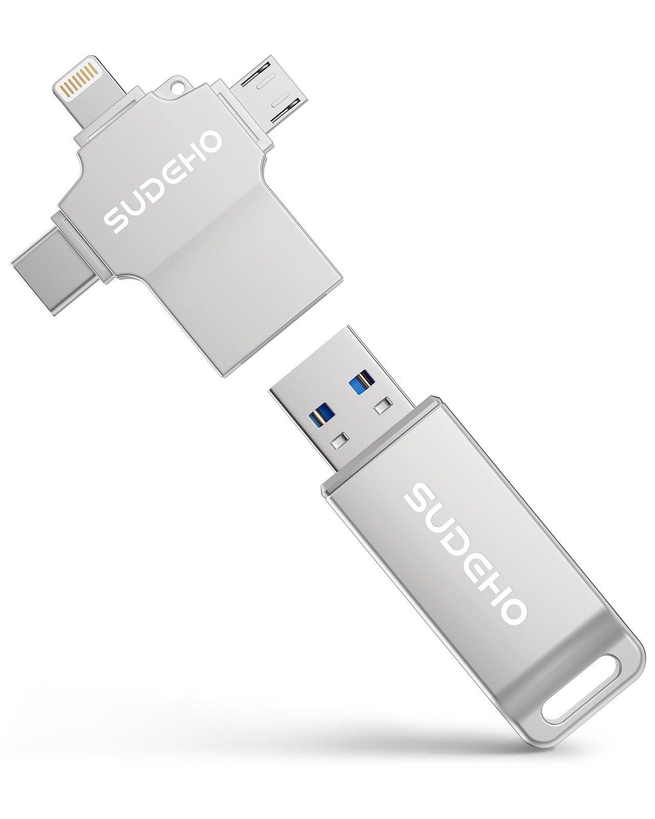 MFi Certified Photo Stick 512GB USB 3.0 Flash Drive for iPhone, 4 in 1 Extern...