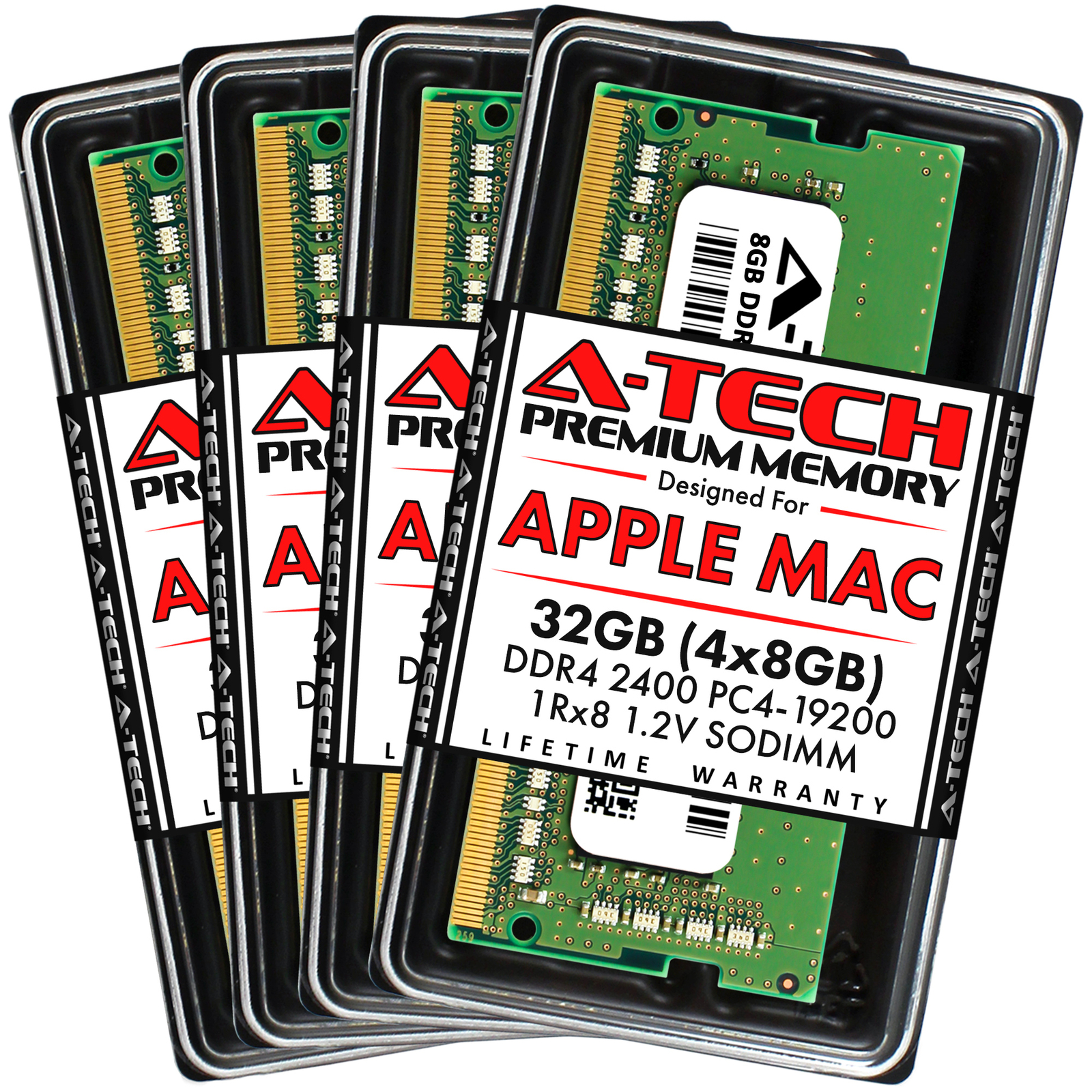 32GB Kit 4x 8GB DDR4 2400MHz Mac Memory RAM for APPLE iMac Mid 2017 5K 27" A1419