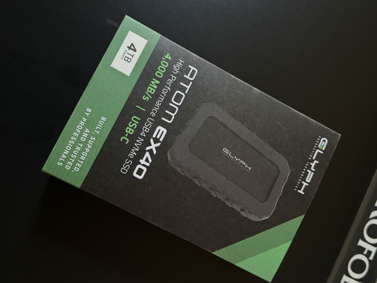 Glyph Atom EX40 High-Intensity USB4 NVMe Solid State Drive 4TB