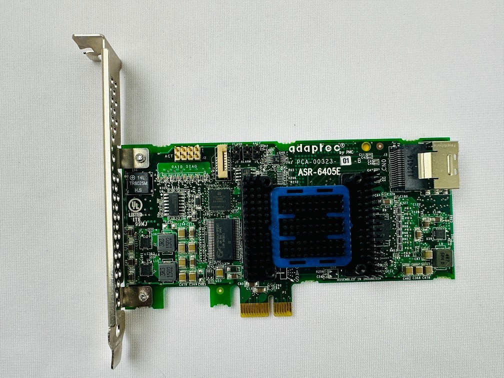 Adaptec ASR-6405E SCSI Controller Card