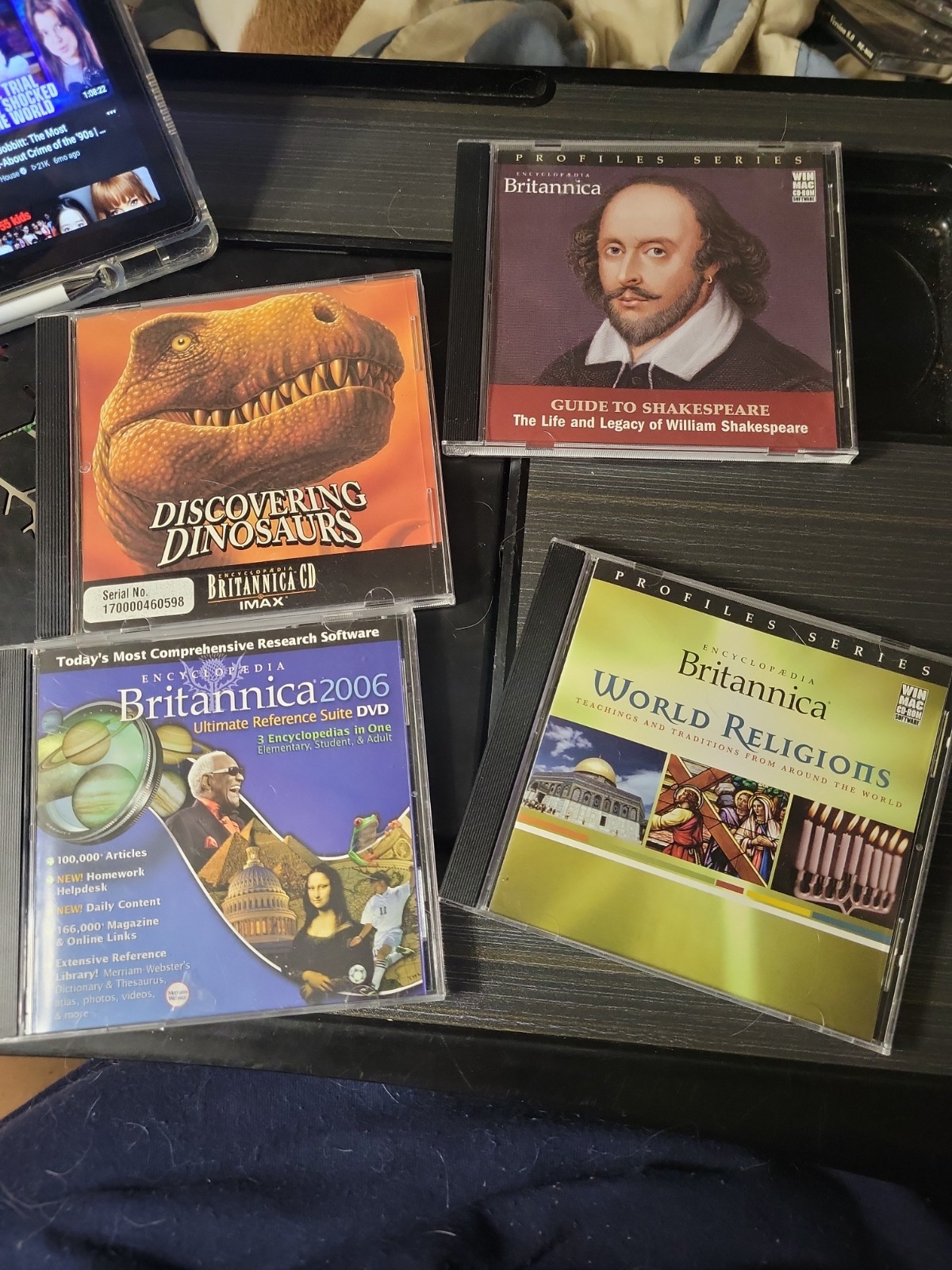Encyclopedia Britannica Reference Suite 2006 And Others Lot 4x