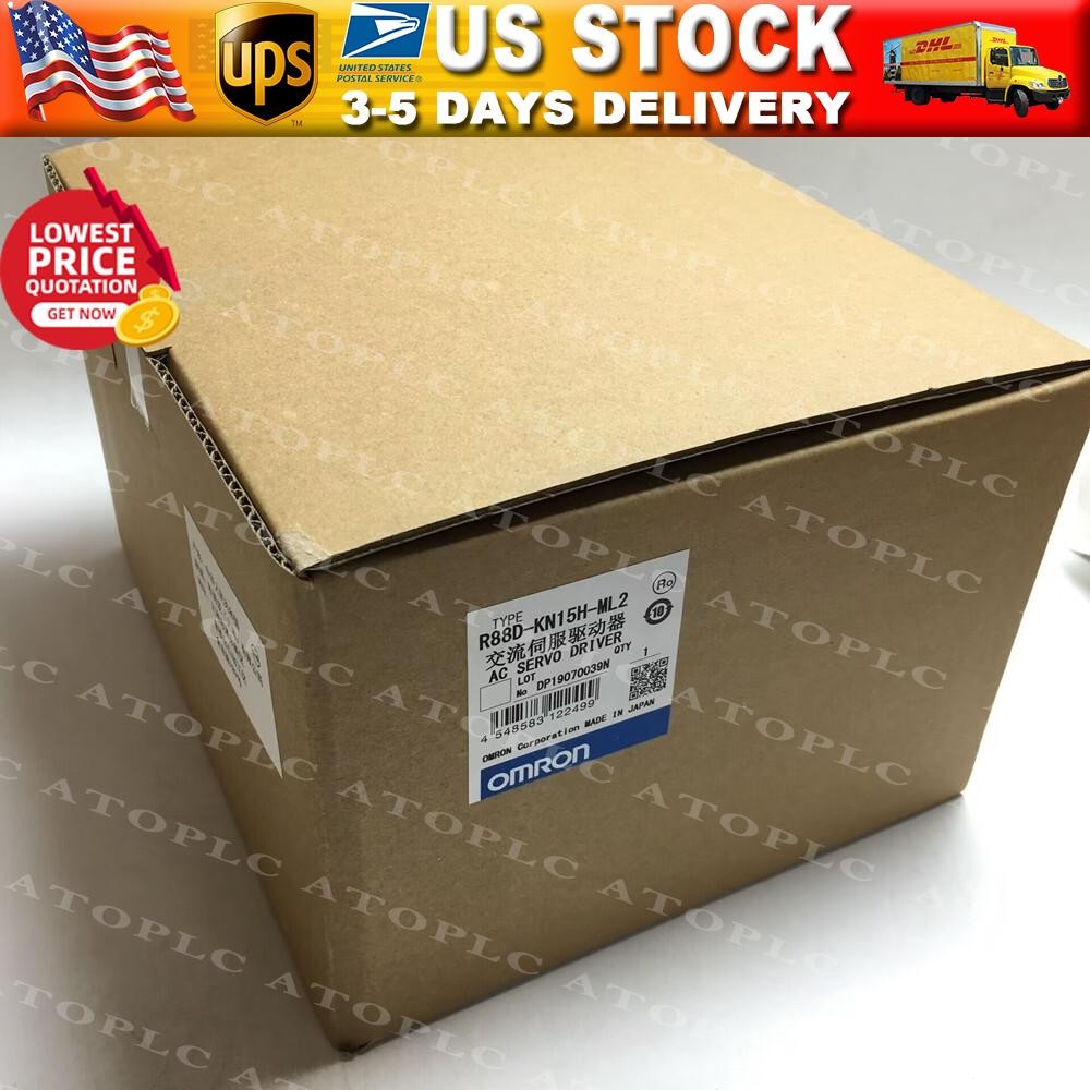 1Pcs New R88D-KN15H-ML2 Via DHL or Fedex 90days warranty  US Free TAX